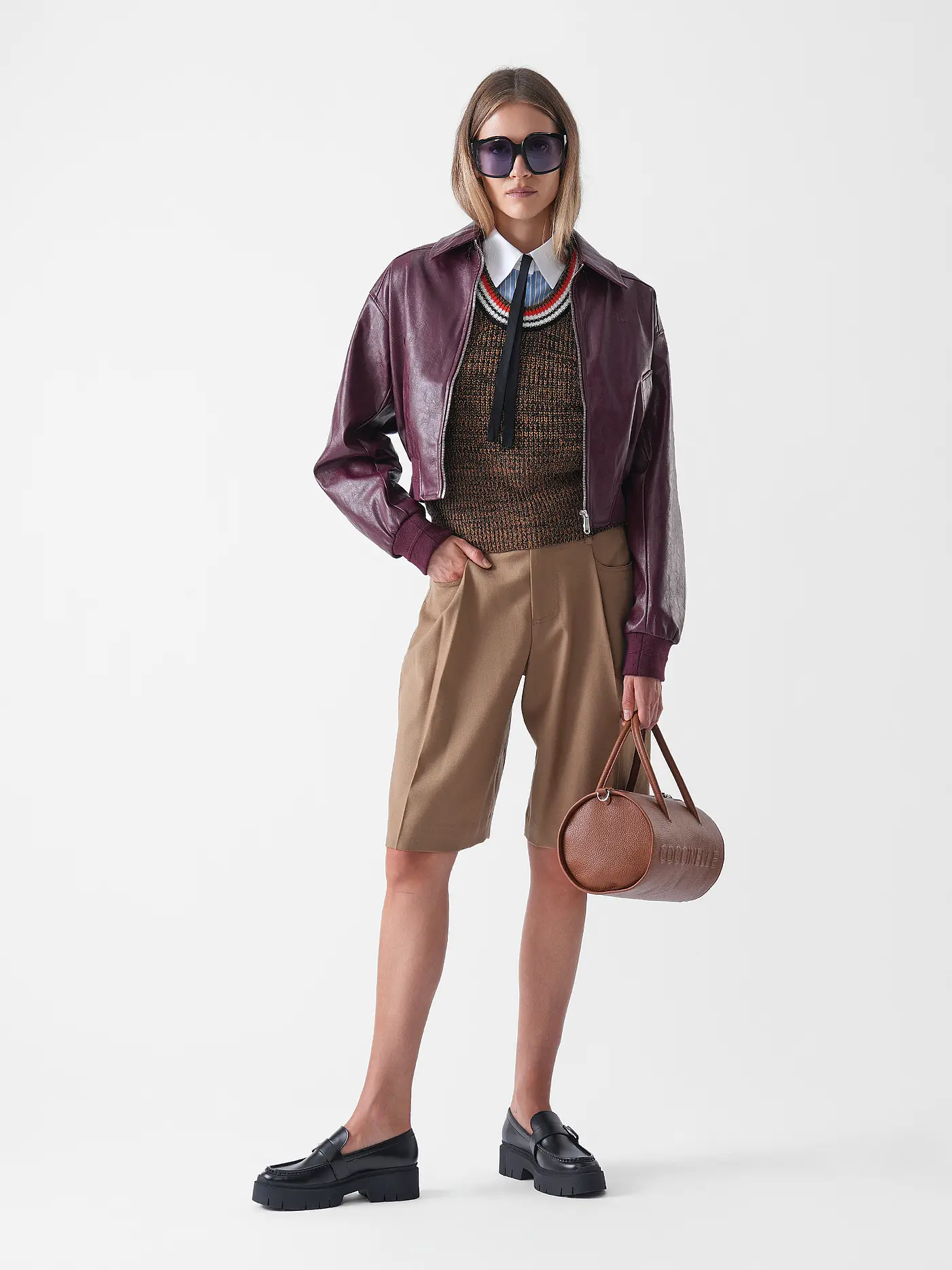 CALVIN KLEIN JEANS | Jacke in Lederoptik | 